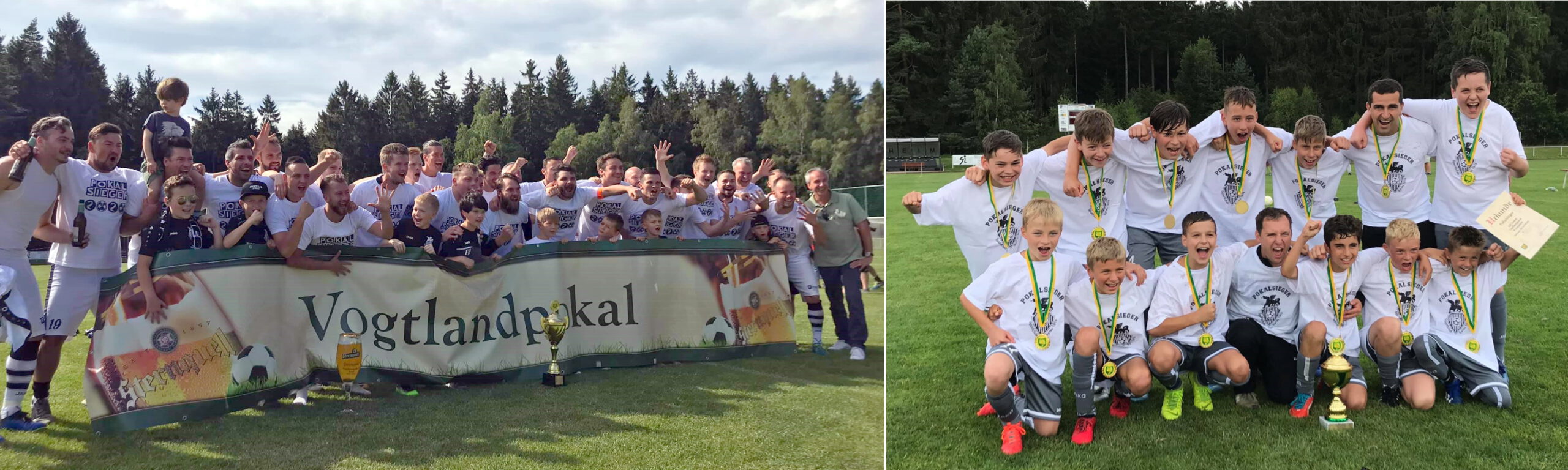 Pokalsieger 2020 Herren und D-Jugend